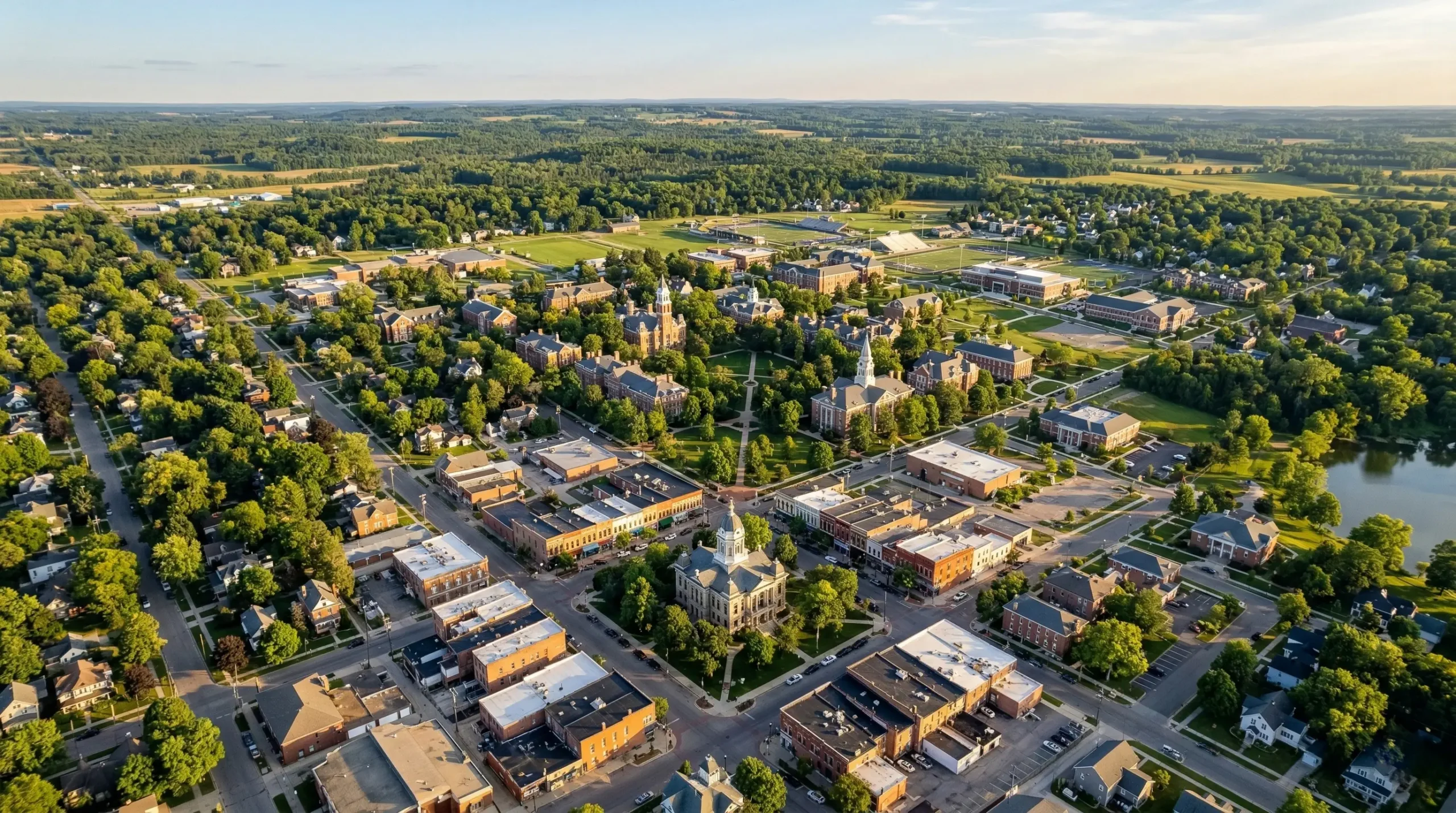 Pest control technician entering crawl space for inspection in Hillsdale Michigan