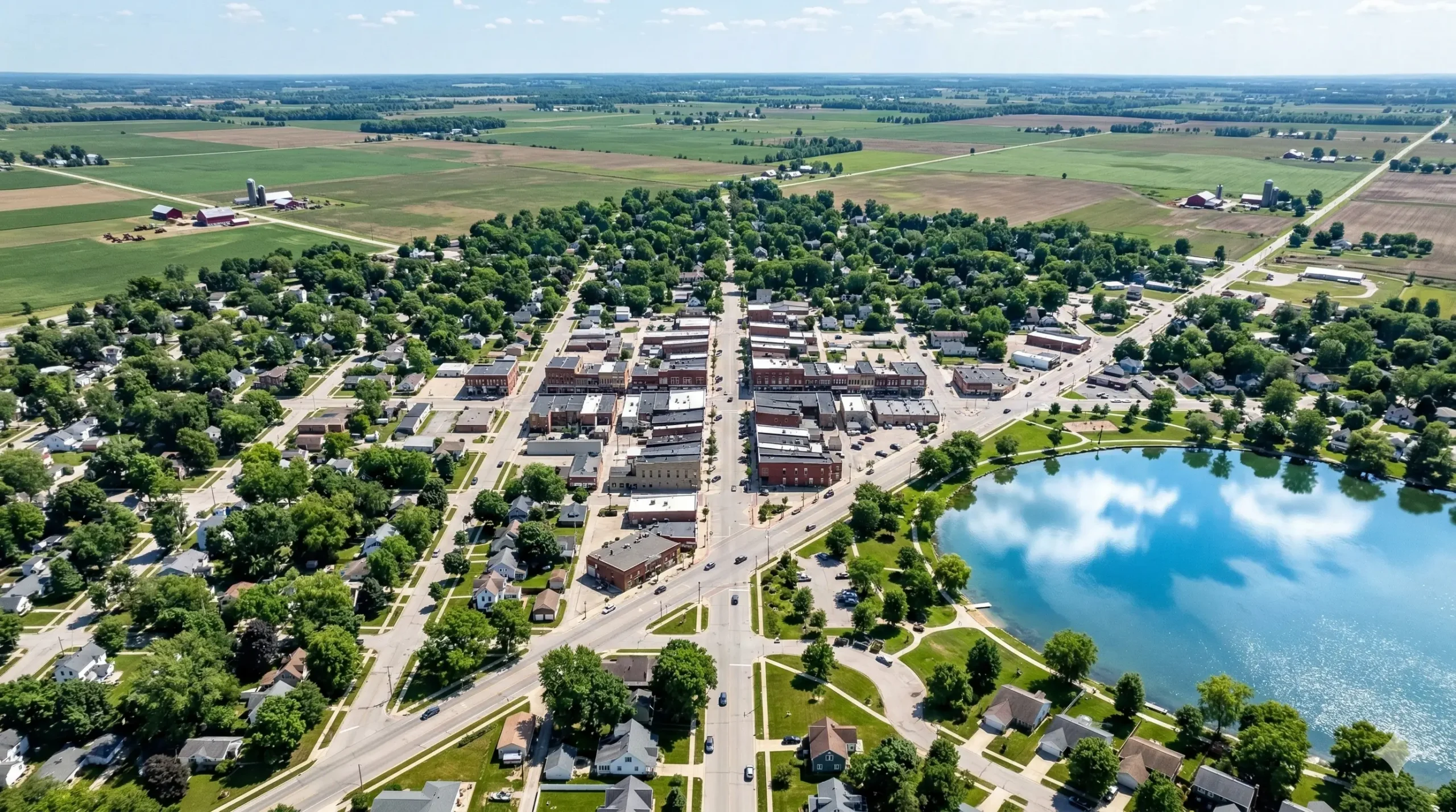 Pest control spray treatment being applied to residential property in Sturgis Michigan