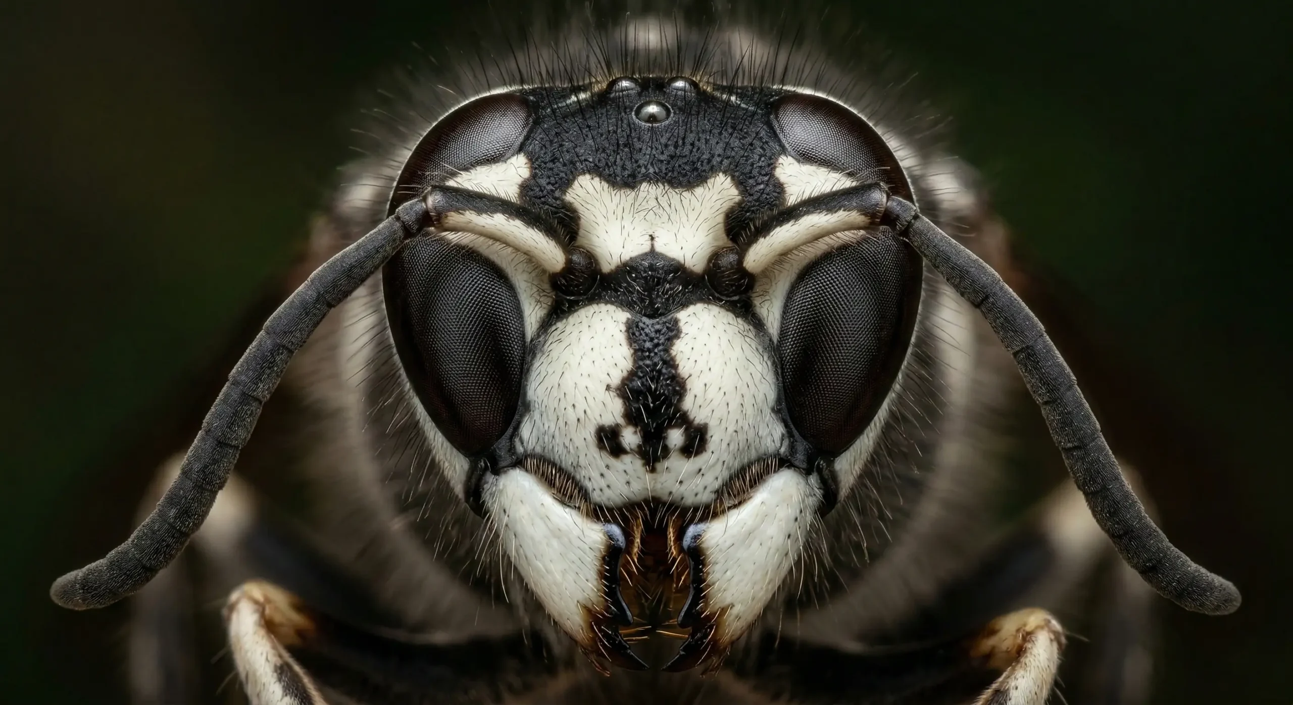 Extreme Exterminating technician removing a yellow jacket nest in Michigan